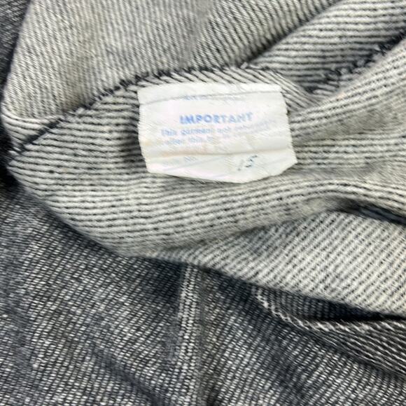 Vintage 50s 60s Kahn of Minneapolis grey sheath dress, size 15 - Picture 10 of 10